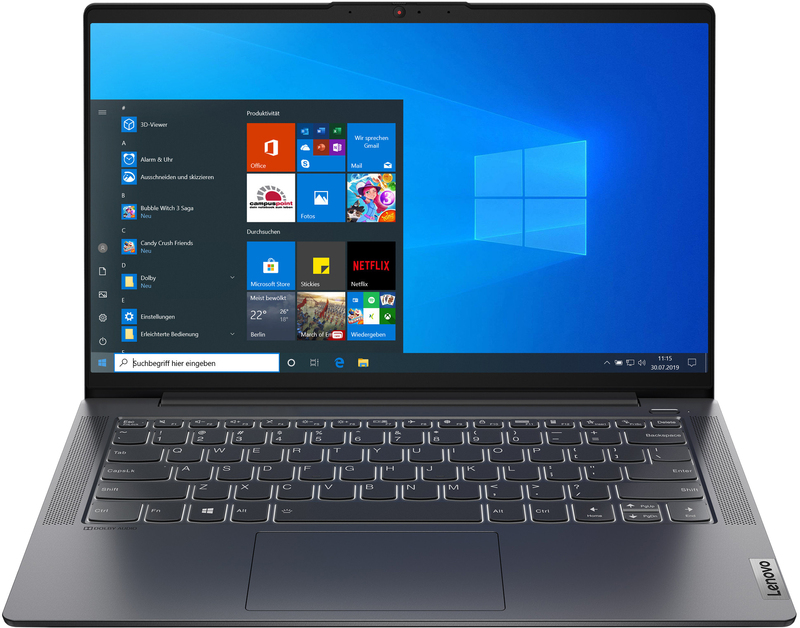 Ноутбук Lenovo IdeaPad 5 14ITL05 Graphite Grey (82FE00FERA) - фото - №0