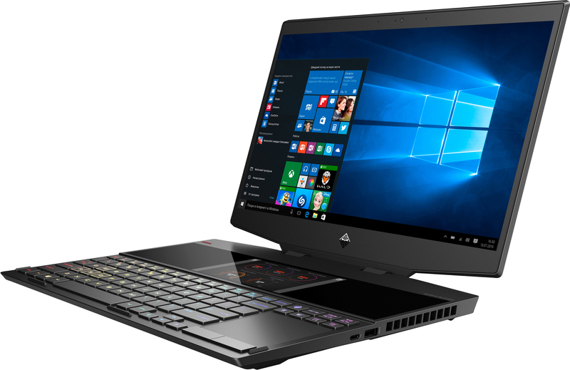 Ноутбук HP Omen X 2S 15-dg0002ur Black Shadow (7BV20EA) - фото - №2