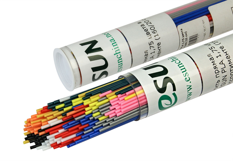 Стержни ESUN PLA 1,75 цвета в ассортименте (160/25 см) фото