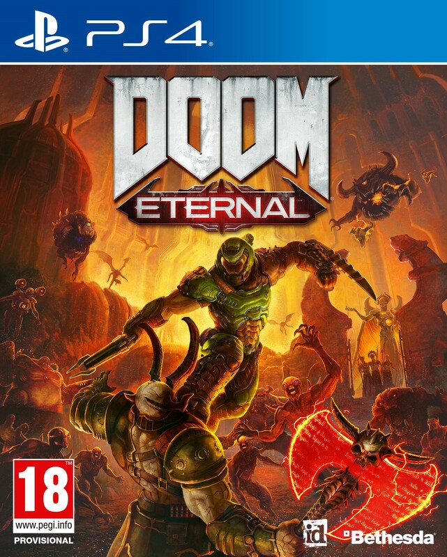Диск Doom Eternal (Blu-ray) для PS4 фото