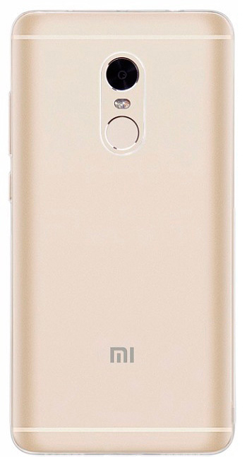 Чехол-накладка Remax Ultra Thin Silicon 0.2 mm White для Xiaomi Redmi Note 4 фото