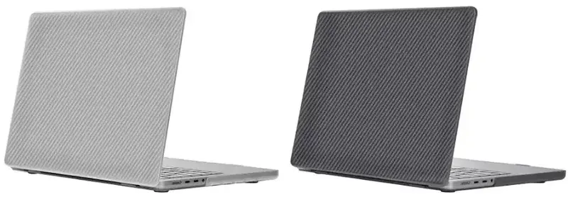 Накладка WIWU iKavlar Crystal Shield MacBook Pro 14,2" (white) - фото - №4