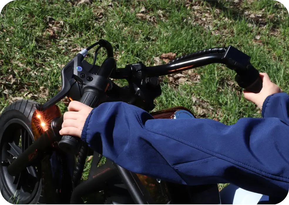 child on a bike