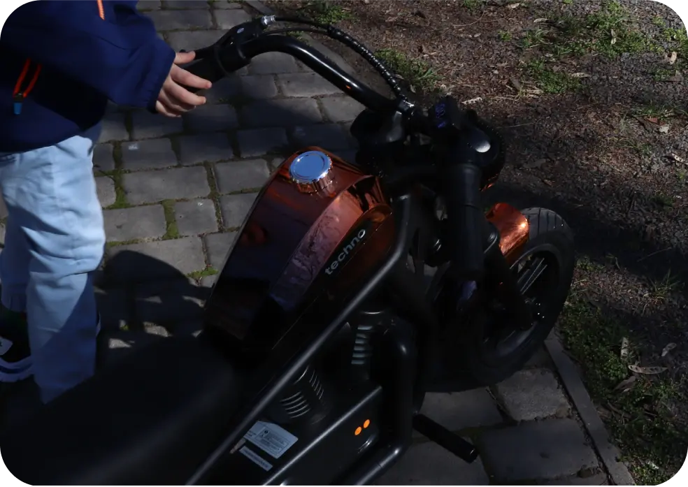 child on a bike