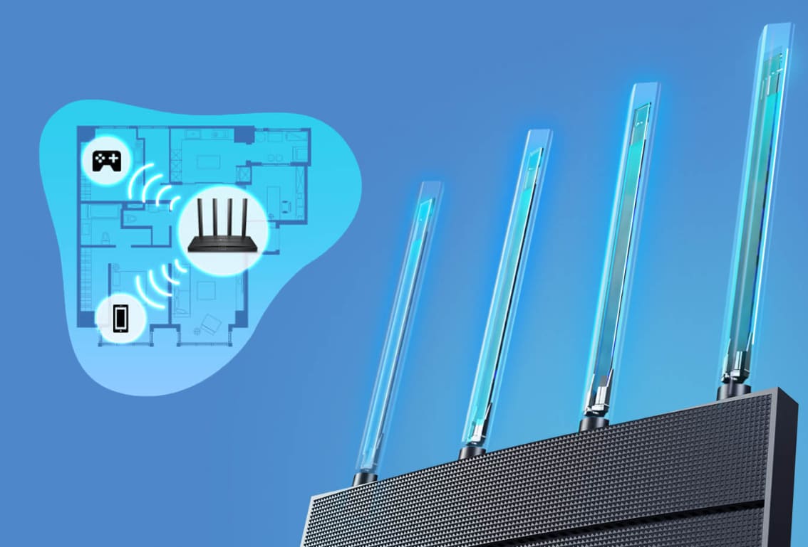Citrus9 Router Iнтернет роутер TP-Link Archer AX12 Wi-Fi 6 (2.4Gz/5Gz) 1501Мбіт/с ...