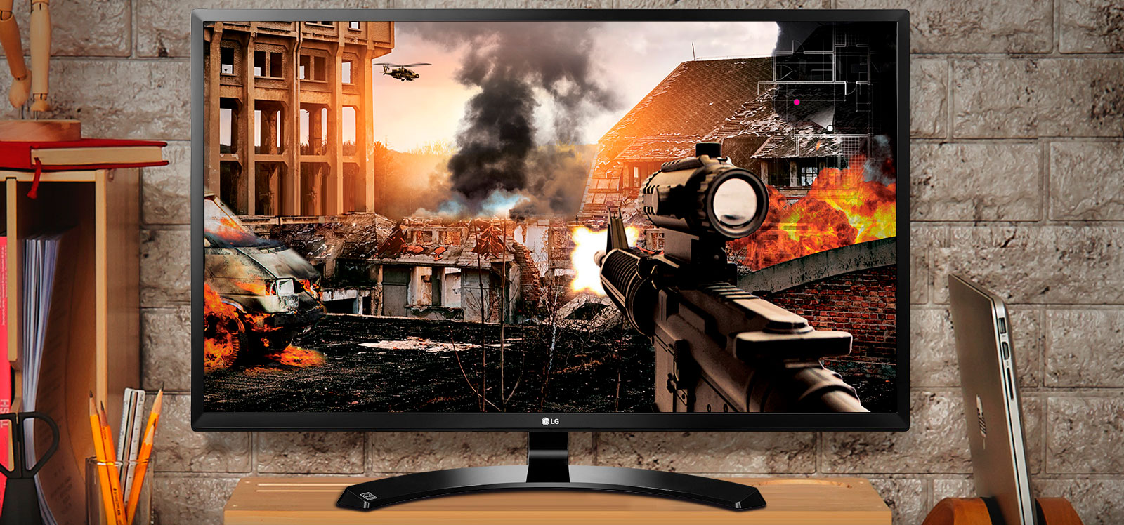 Монитор LG 31,5'' (32MP58HQ-P) ᐈ Купить Монитор LG 31,5