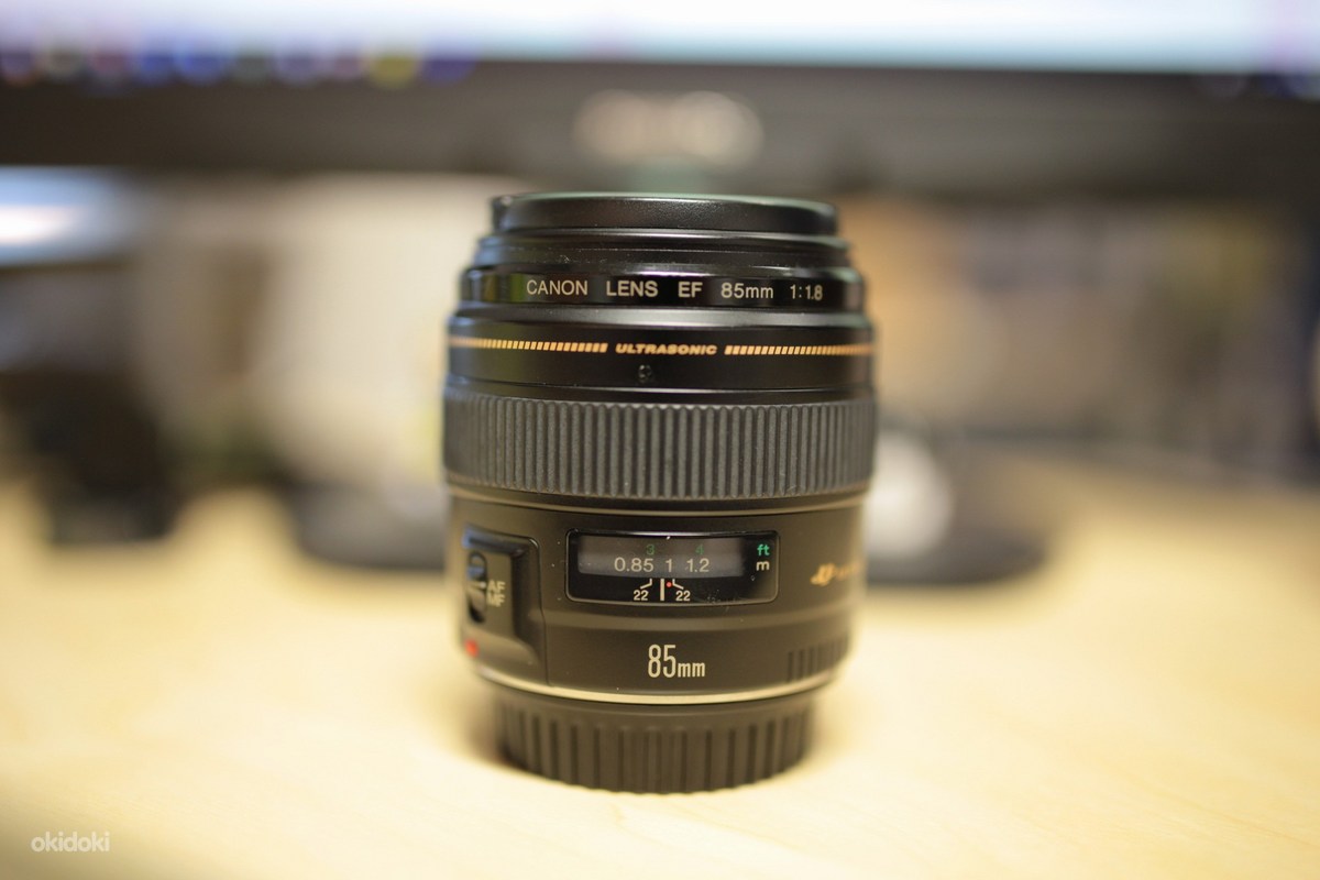 Объектив Canon EF 85 mm f/1.8 USM (2519A012) ᐈ Купить Объектив