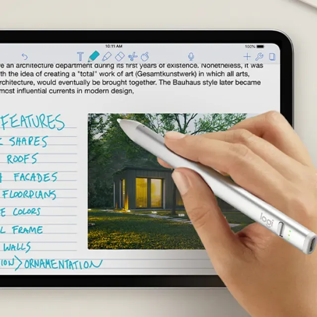 Logitech Crayon Digital Pen Apple iPad USB-C