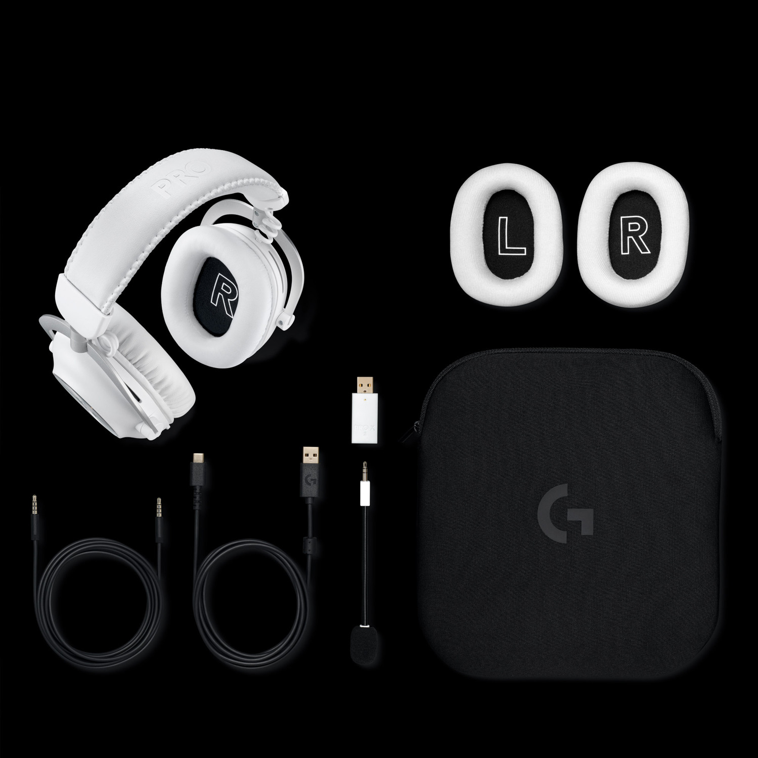 Logitech G Pro X 2 Lightspeed Wireless White