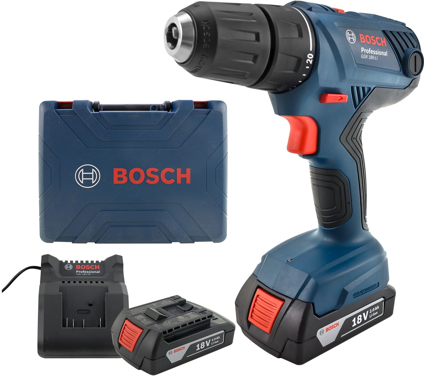 Bosch GSR 180 LI 18V 0.601.9F8.10A