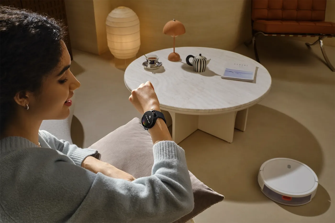 Xiaomi Watch 2 Case With Gray TPU Strap