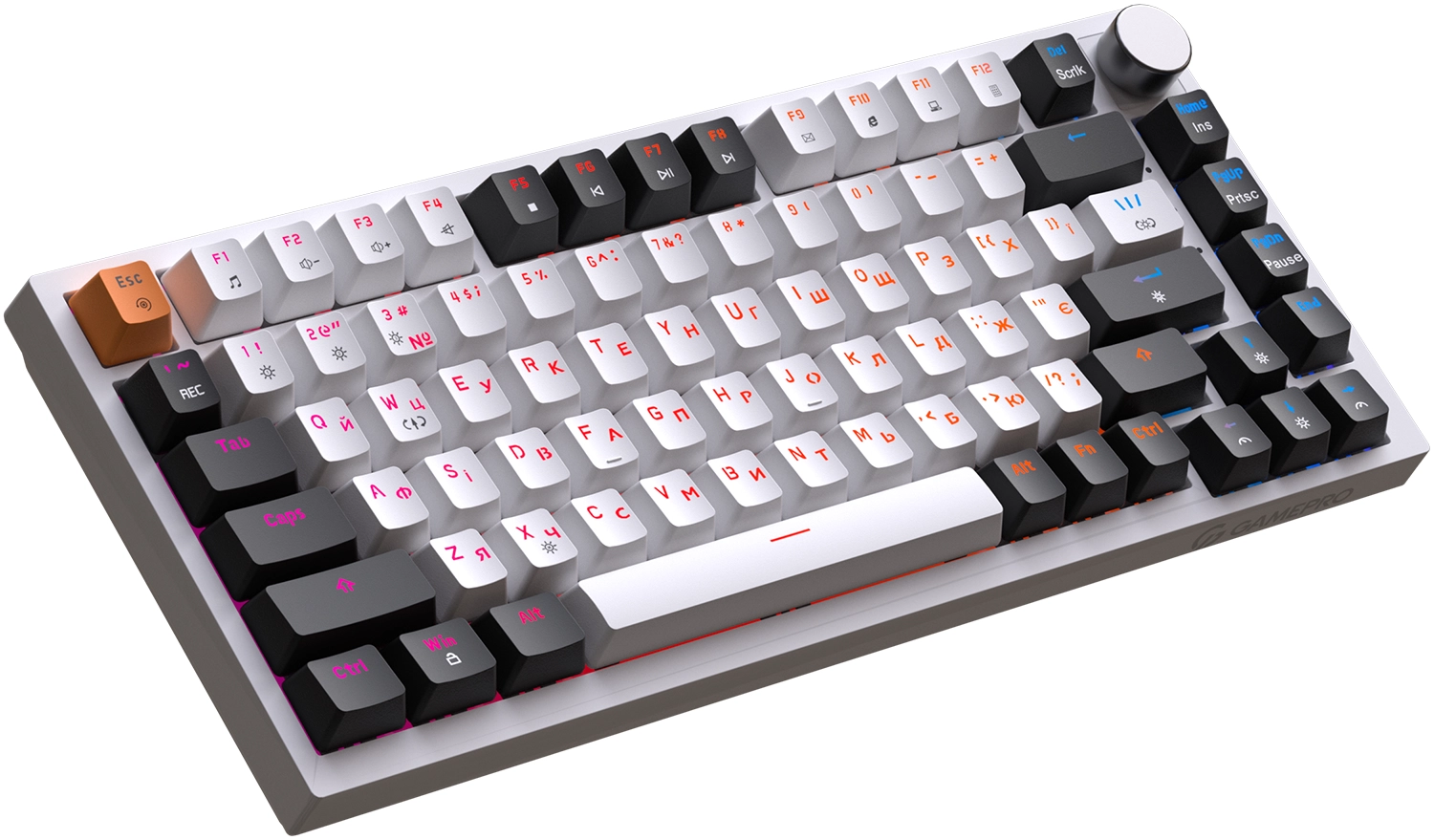  GamePro MK160W Hot-Swap RGB (White)