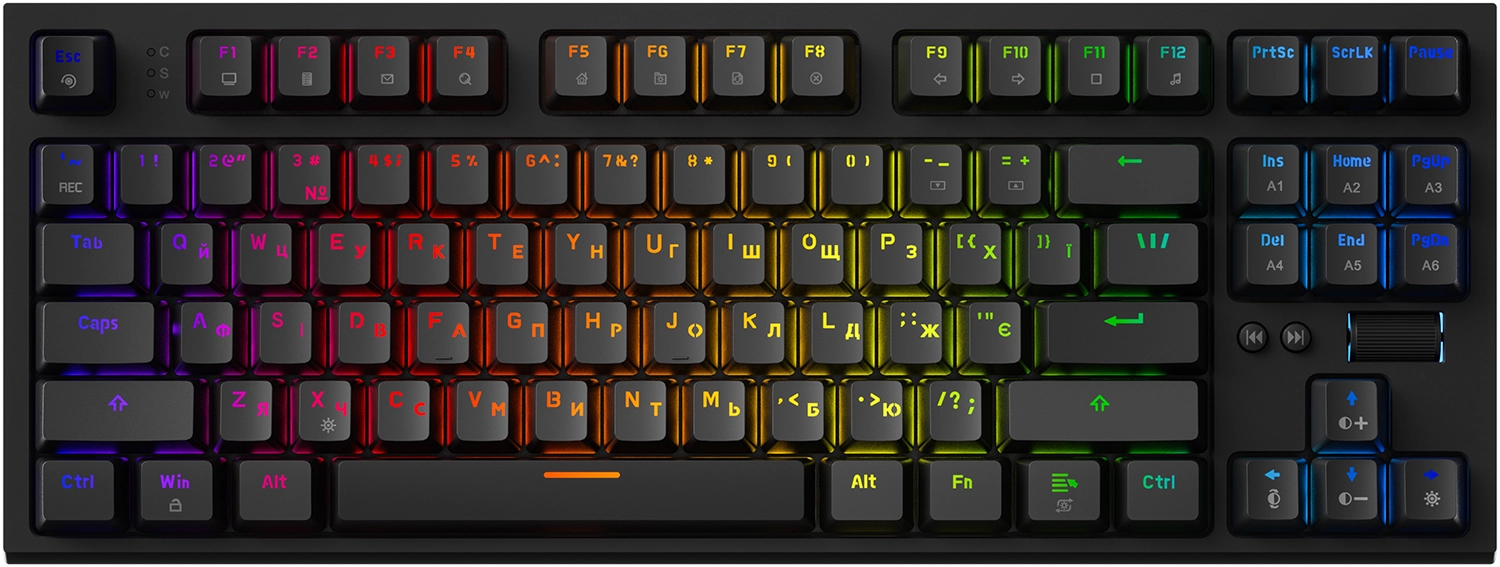 GamePro MK180B Hot-Swap RGB (Black)