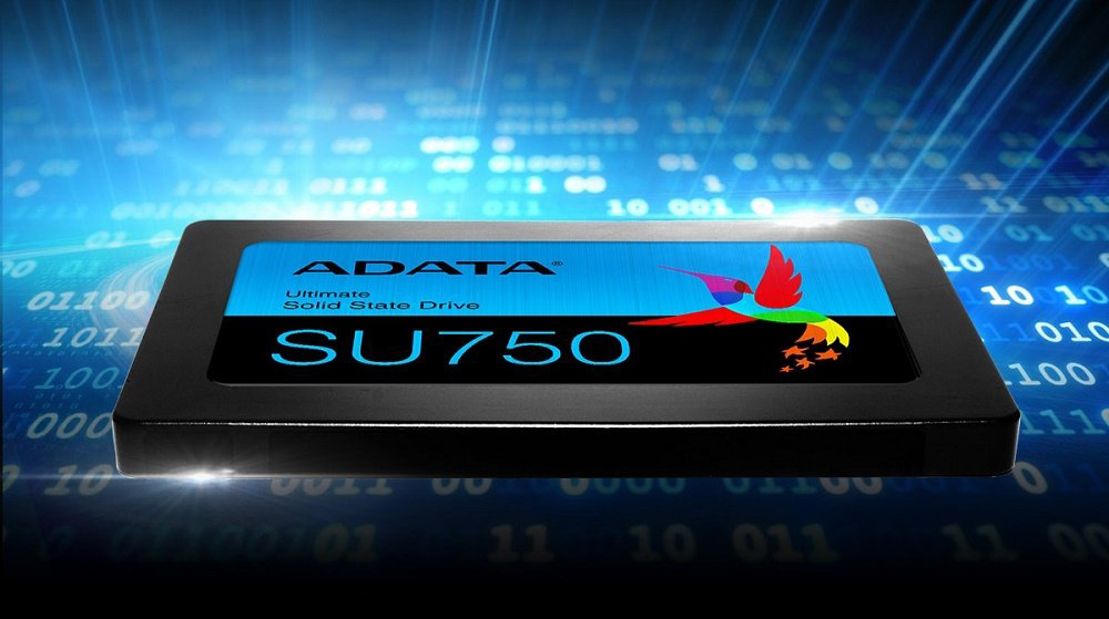 SSD Накопичувач ADATA SATA 2.5 512GB SU750 3D TLC. Купити SSD