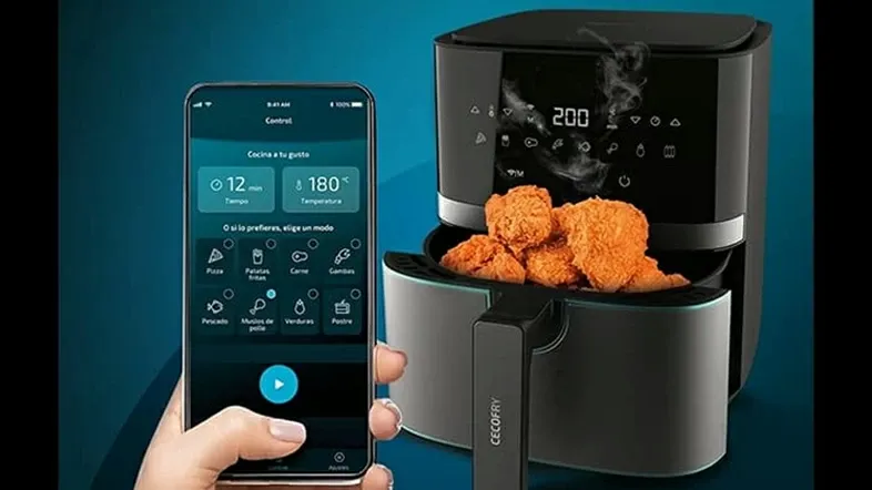 CECOTEC Cecofry Full InoxBlack 5500 Connected Acc Kit