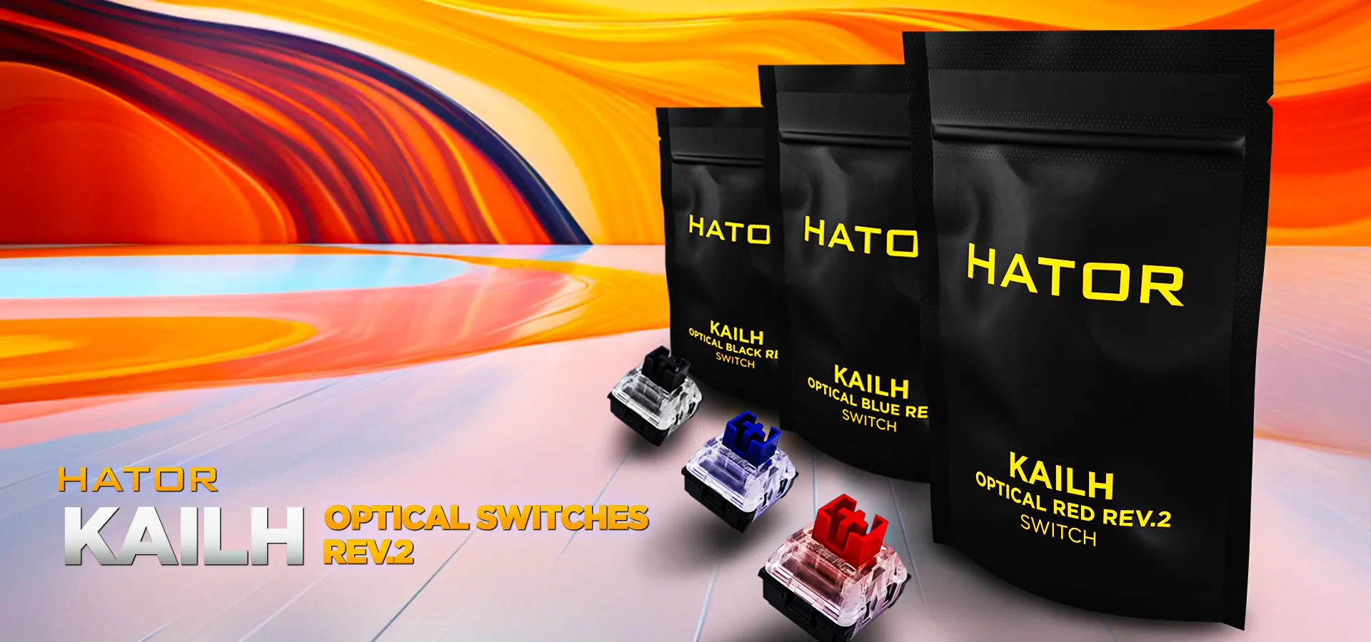 HATOR Optical V2 Kailh Black Switch