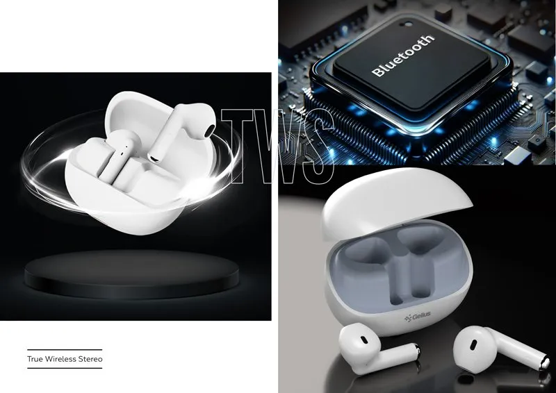 Gelius Pro Airdots GP-TWS-001X (White)