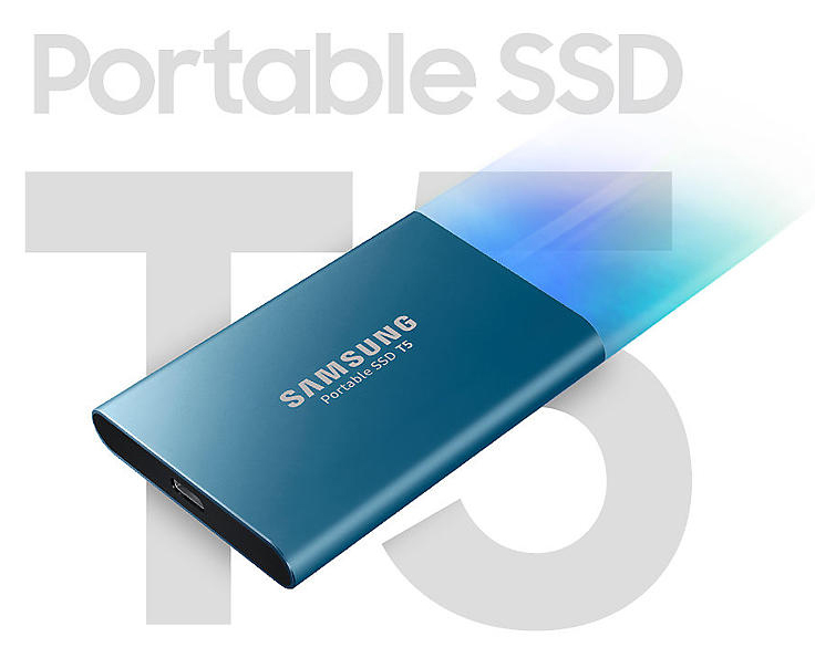 SSD Samsung T5 1Tb Type-C (Black) MU-PA1T0B ᐈ Купить SSD Samsung