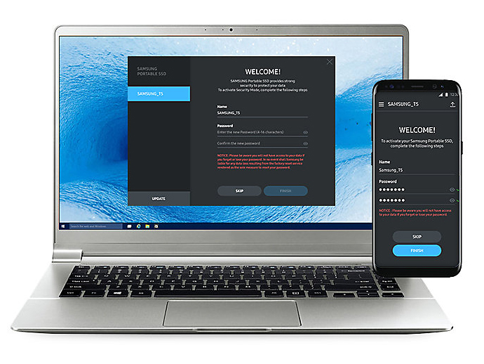 SSD Samsung T5 1Tb Type-C (Black) MU-PA1T0B ᐈ Купить SSD Samsung