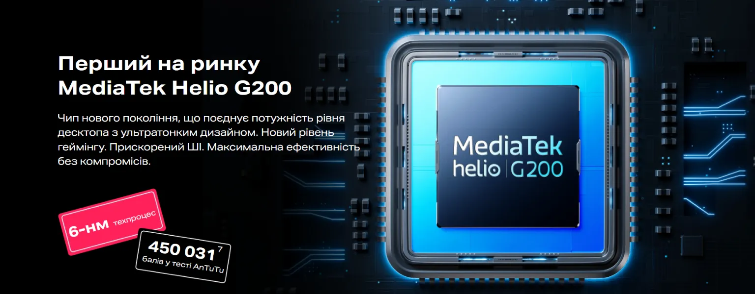 MediaTek Helio G200