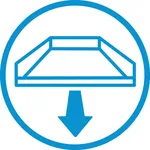 Полка легкого доступа в морозильной камере