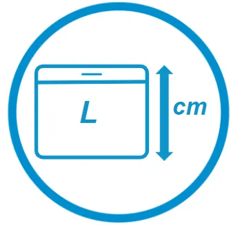 Высота - 0,916 м / полезный объем - 390 л