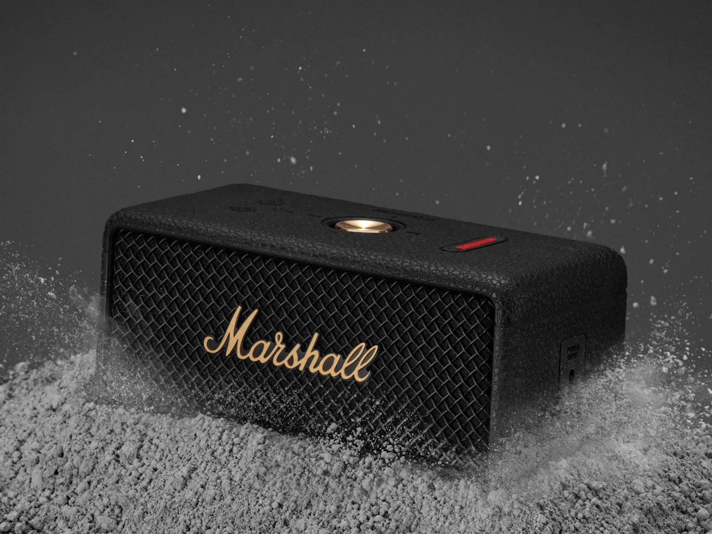 Акустика Marshall Portable Speaker Emberton III Black and Brass Акустика Marshall Portable Speaker Emberton III Black and Brass
