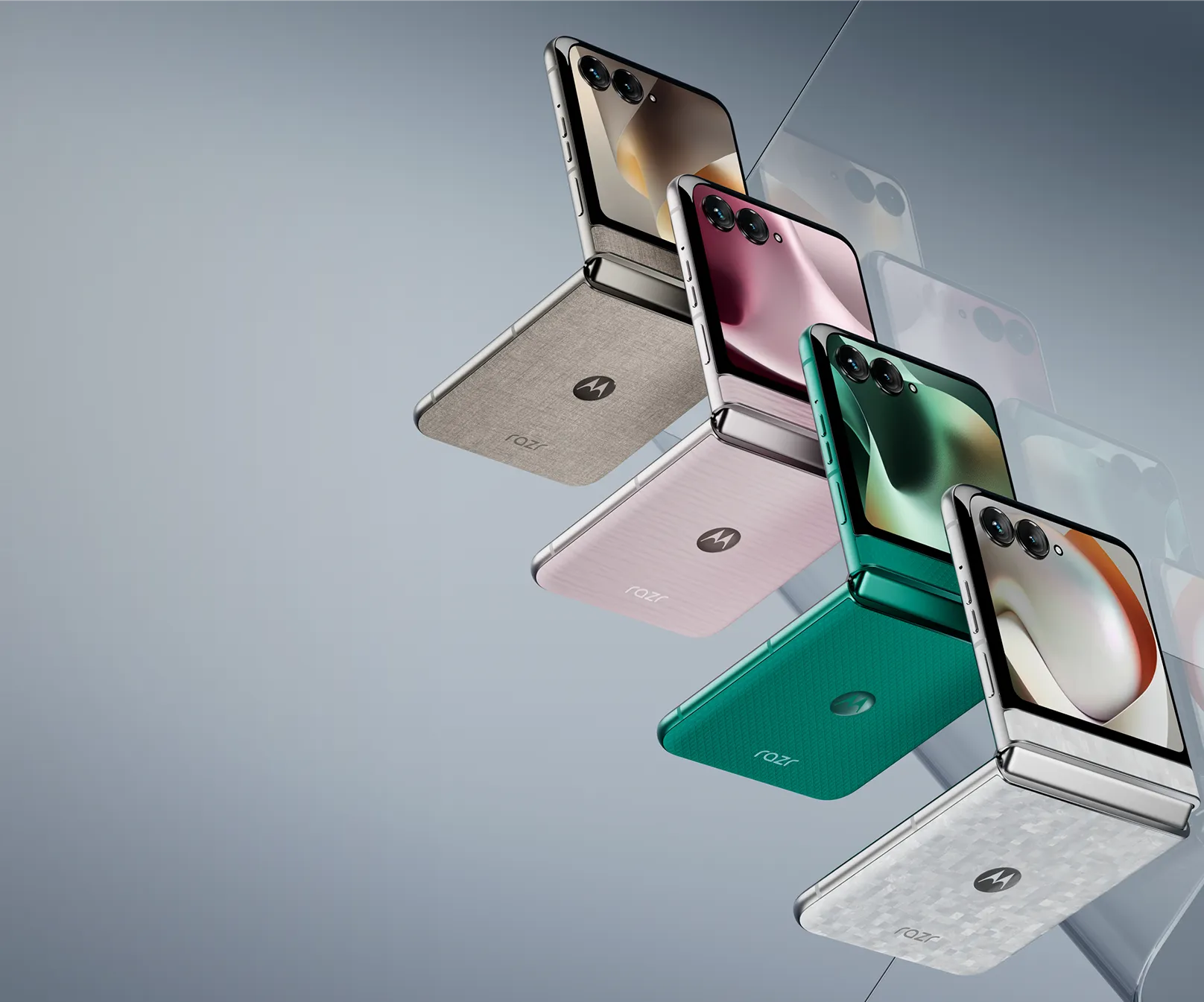 スマートフォン本体 Mobile Repair R Смартфон Motorola Razr 70 8/256GB Hematite (PBB60052UA). Купити