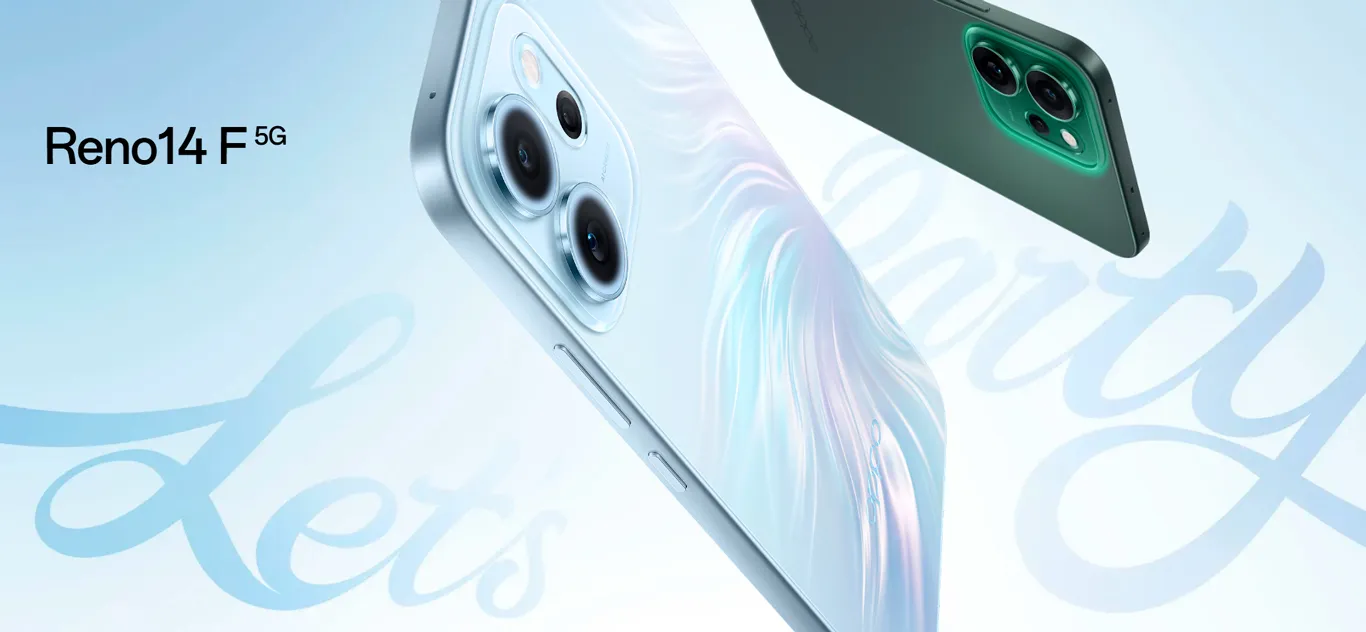OPPO Reno14 F 5G 8/256GB (Luminous Green) ᐈ Купить OPPO Reno14 F
