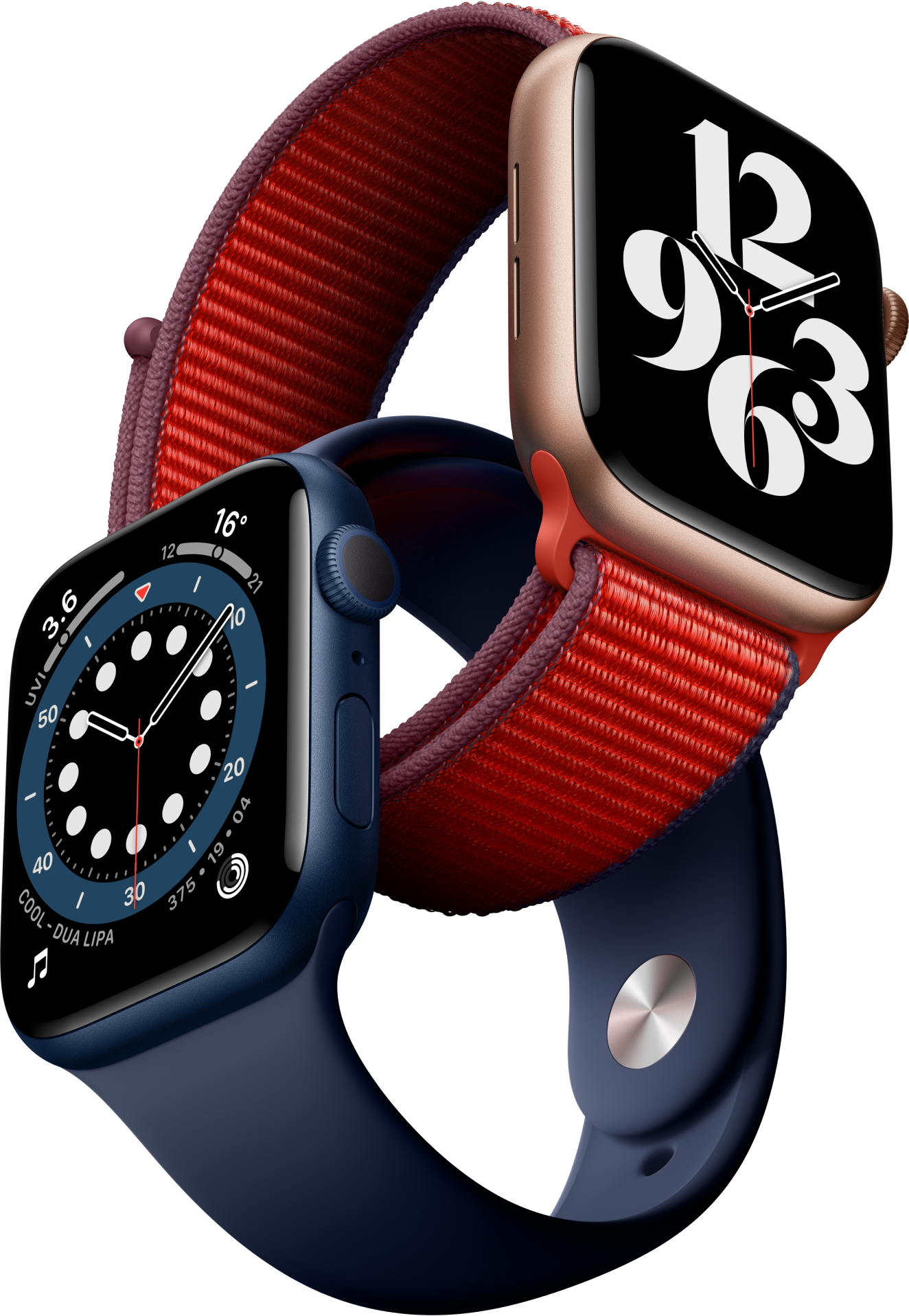 Apple Watch Series 6 40mm PRODUCT(RED) Aluminum Case with Red Sport