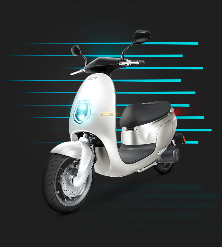 Image ecooter white