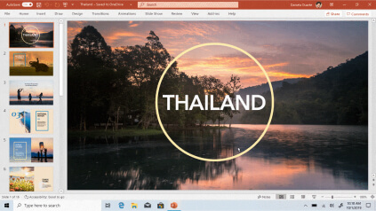 microsoft office powerPoint image secondary