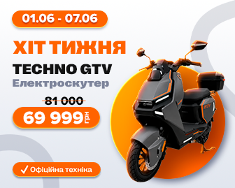 Електроскутер Techno GTV