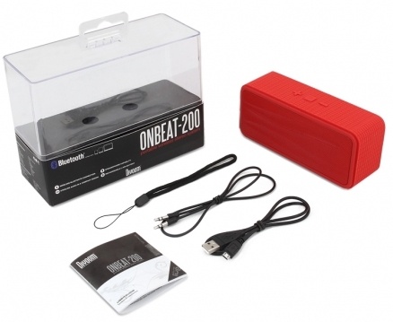 Акустика Divoom Onbeat 200 BT (red) ᐈ Купить Акустика Divoom
