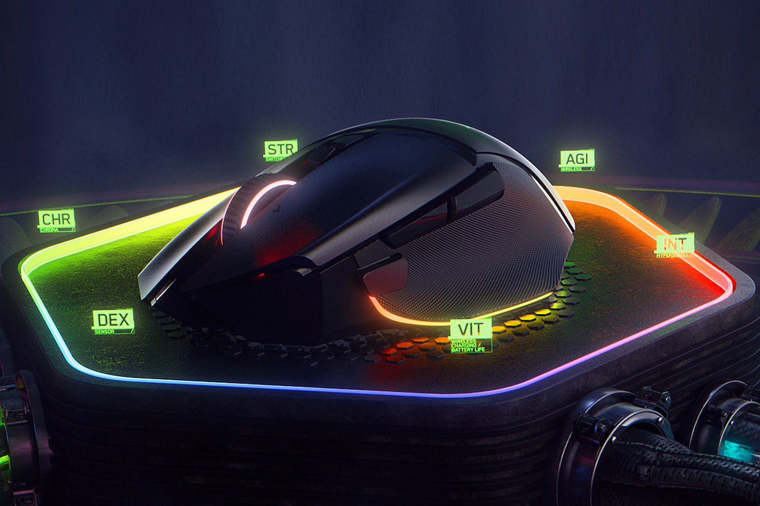 Игровая мышь Razer Basilisk V3 Pro (RZ01-04620100-R3G1) ᐈ Купить