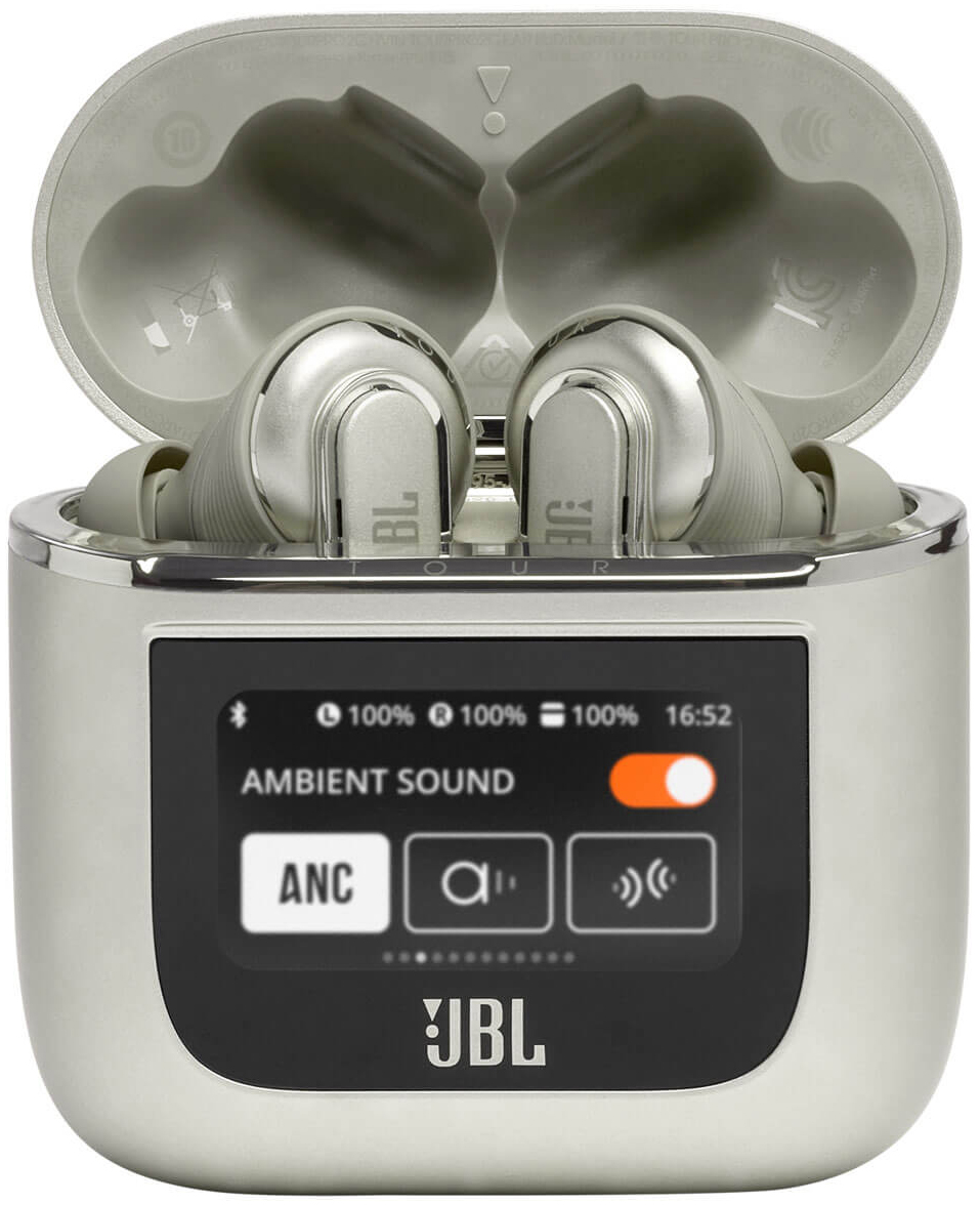 Навушники JBL Tour Pro 2 + TWS (Champagne) ᐈ Купити