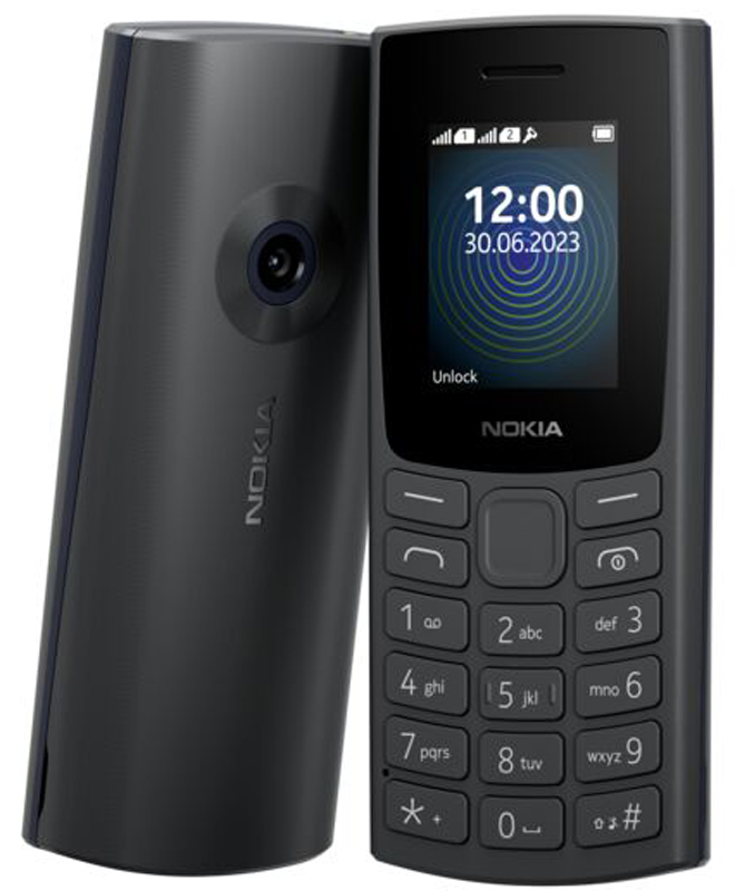  Nokia 110 4G (2023) Dual-SIM 48MB ROM + 128MB RAM (Only GSM   No CDMA) Factory Unlocked 4G Smartphone (Midnight Black) - International  Version : Cell Phones & Accessories