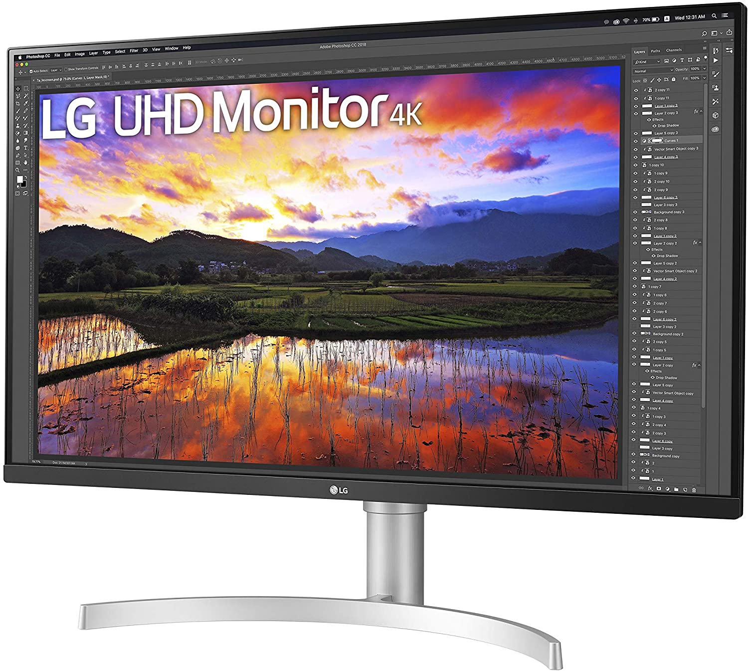 LGモニター32UN650-W 31.5インチ/4K Игровой монитор LG 31.5'' 32UN650-W ᐈ Купить Игровой монитор LG