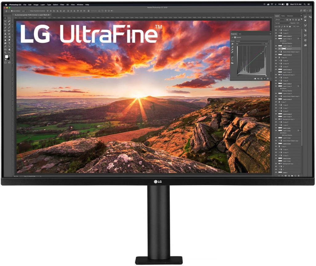 Игровой монитор LG 31.5'' 32UN880-B ᐈ Купить Игровой