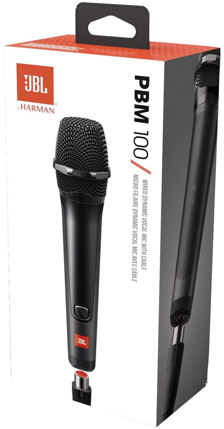 Микрофон JBL PBM100 WIRED (JBLPBM100BLK) ᐈ Купить Микрофон JBL