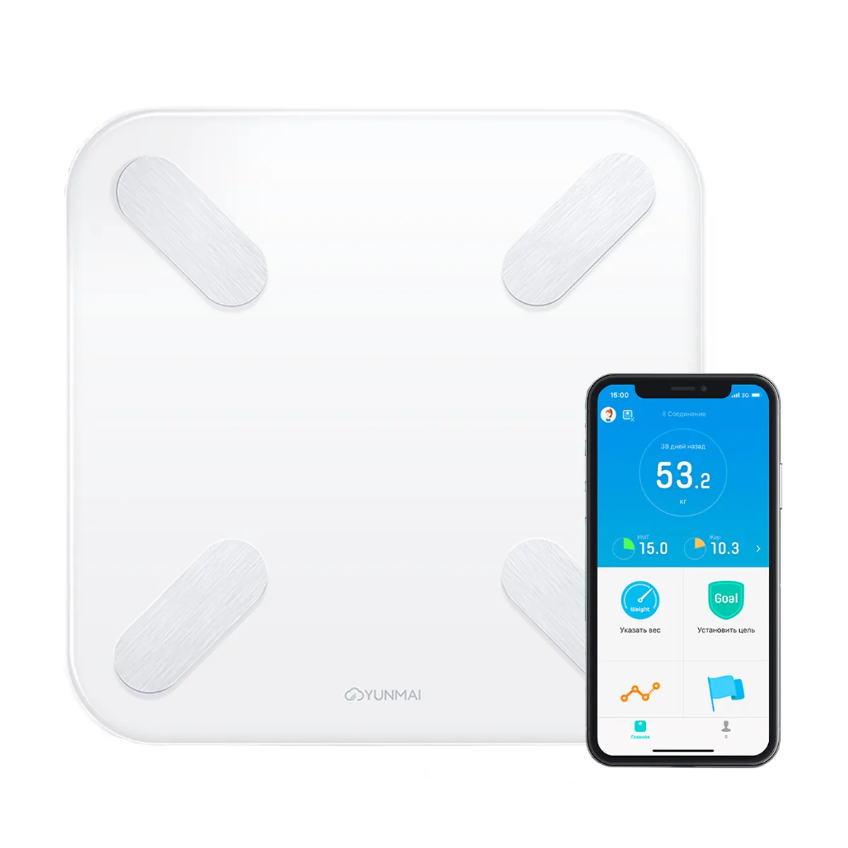 Best Buy: Yunmai X Mini Smart Scale White M1825