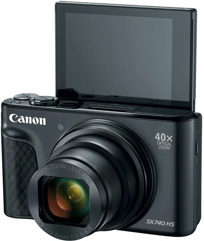 Фотоаппарат CANON PowerShot SX740 HS Black (2955C012) ᐈ Купить