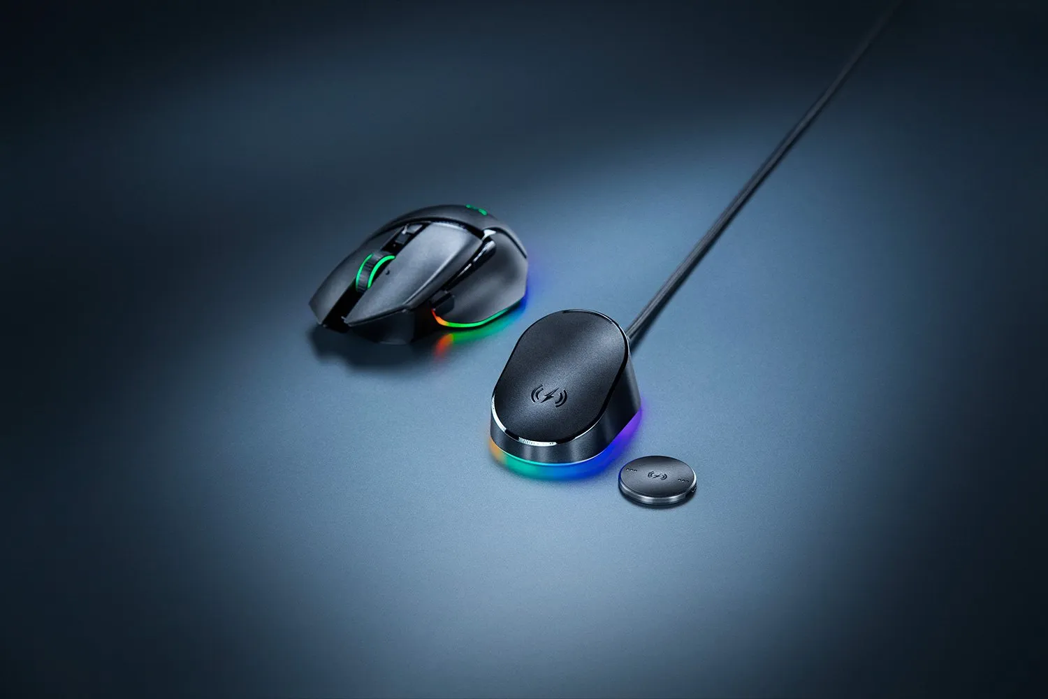Razer Basilisk V3 Pro&Mouse Dock Proセット Игровая мышь Razer Basilisk V3 Pro Wireless Black (RZ01