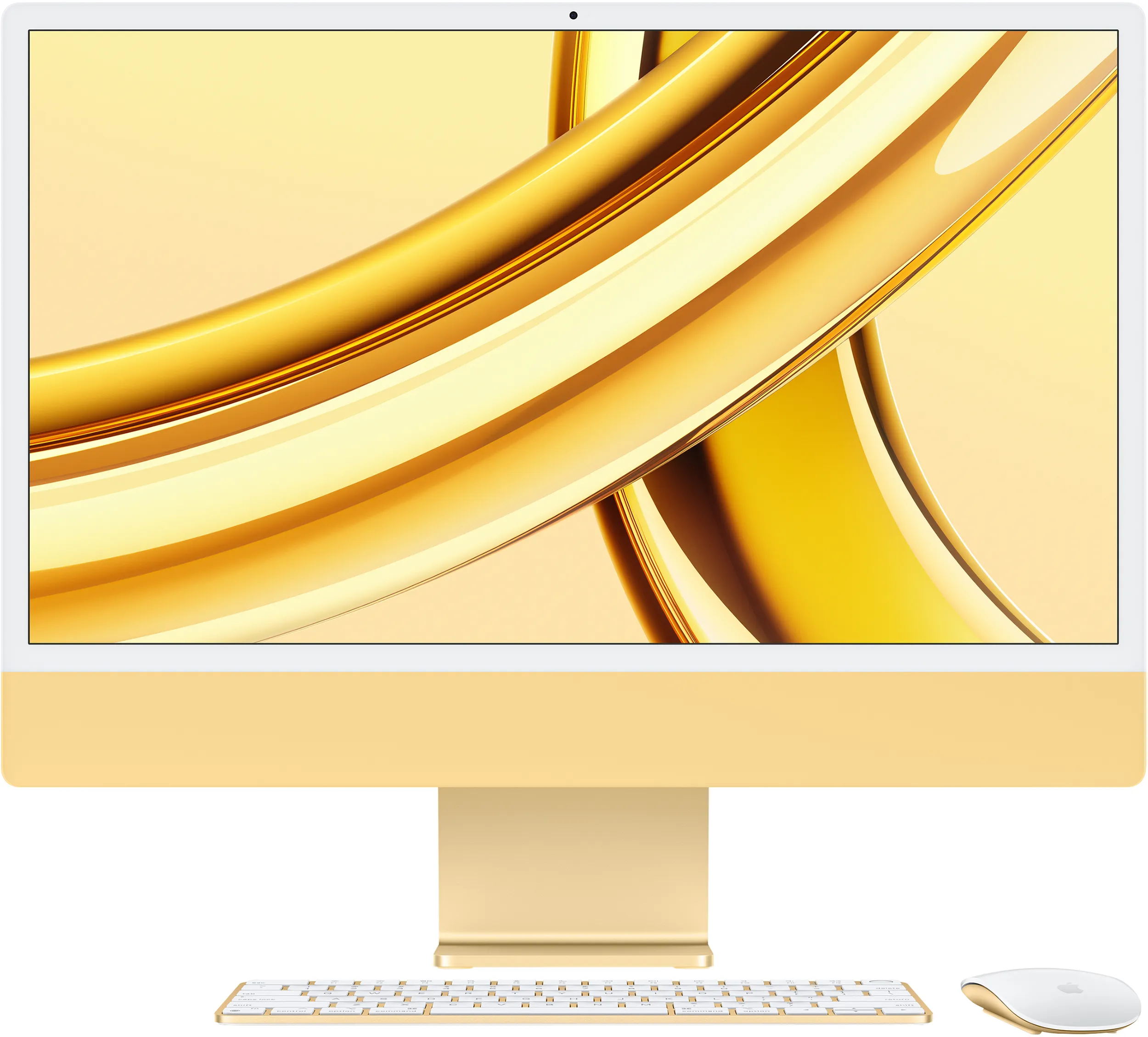 Apple iMac M3 24'' 4.5K 10GPU/8RAM/256GB Yellow (Z19F) 2023