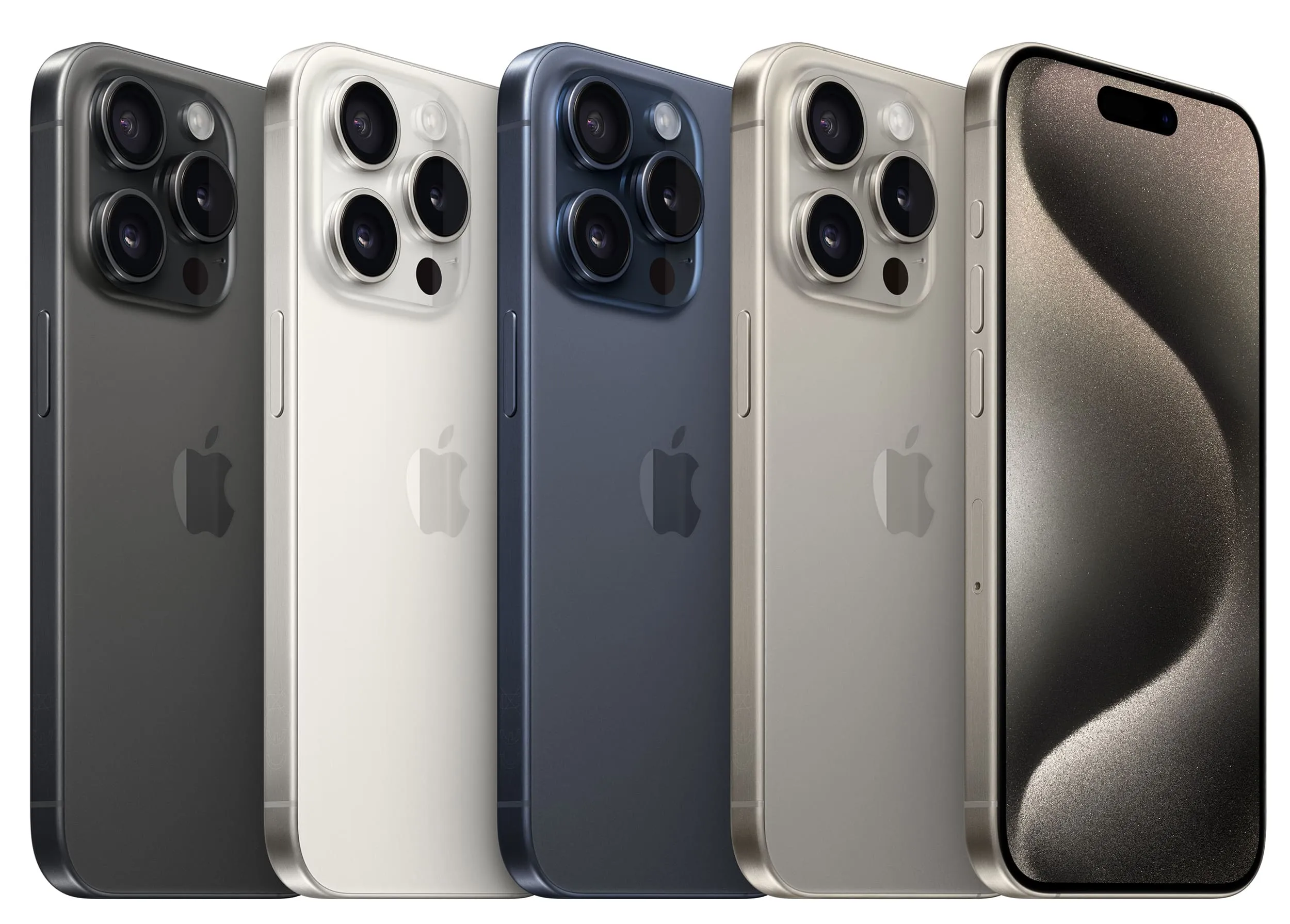 Apple iPhone 15 Pro 1TB White Titanium (MTVD3) ᐈ Купить Apple