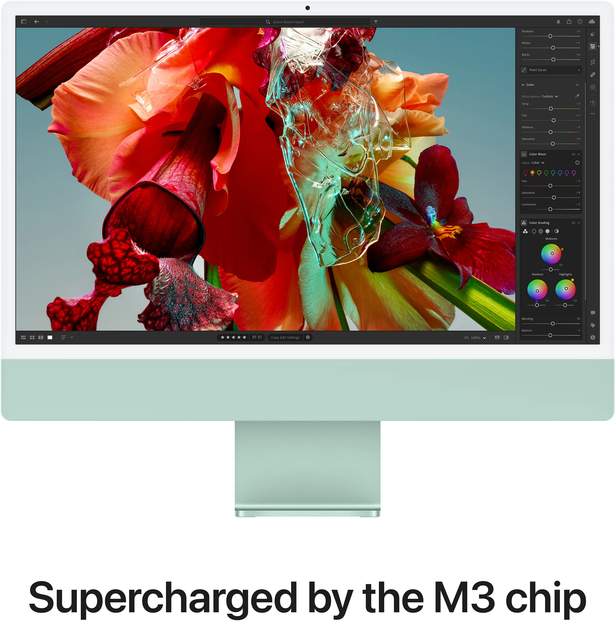 Apple iMac M3 24'' 4.5K 10GPU/8RAM/512GB Green (MQRP3) 2023 ᐈ