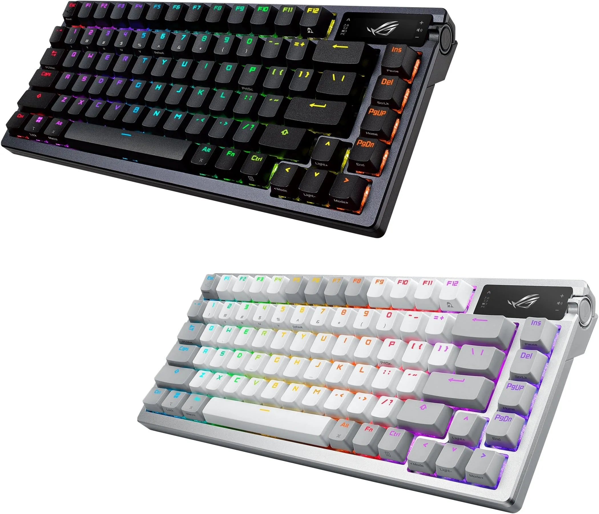 Клавіатура ігрова ASUS ROG Azoth NX Snow EN PBT White (90MP031A