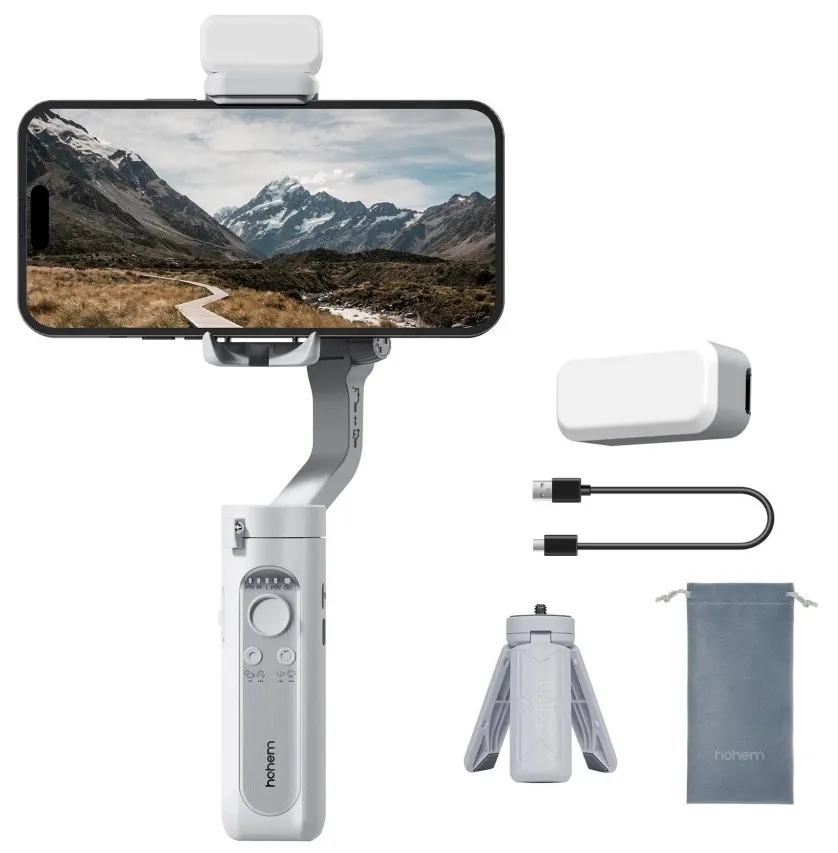 Стабілізатор для смартфона Hohem iSteady XE Kit (silver). Купити