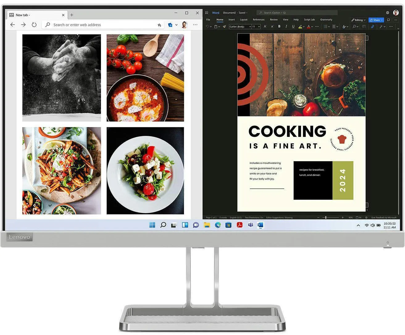 Монітор Lenovo 23.8'' L24i-40 (67A8KAC3UA). Купити Монітор Lenovo