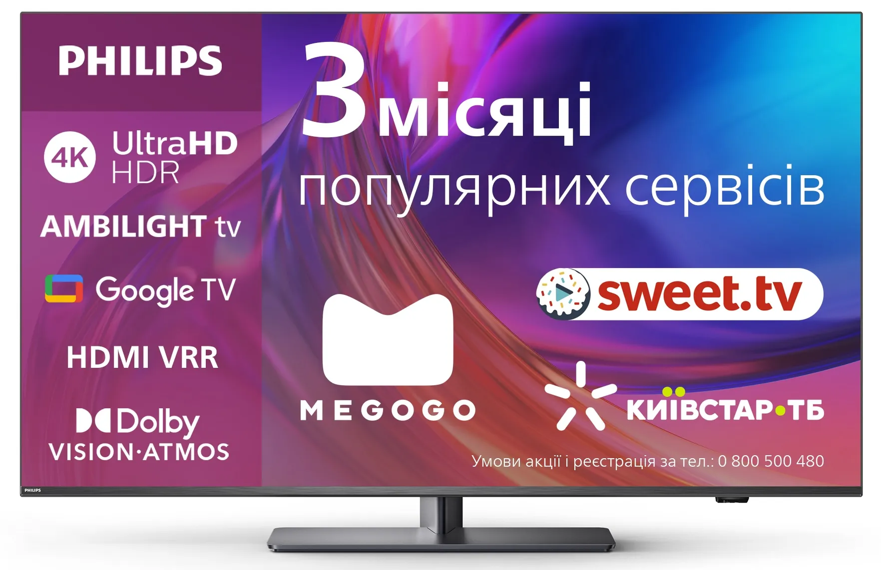 Philips The One 65PUS8818 TV Ambilight 4K